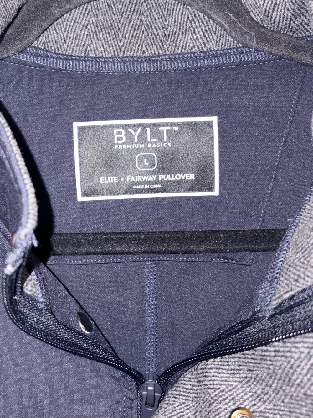 BYLT Premium Basics Elite+ Fairway Drop-Cut Pullover Mens Size Large - Picture 3 of 5